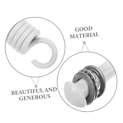 Hammock Chair Hanging Kit Steel Alloy with Spring - size: 13.00X4.00X4.00CM