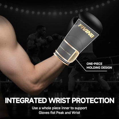 Upgraded Boxing Gloves for Men and Women with Handwraps
