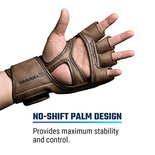 Hayabusa T3 LX Leather 4oz MMA Fight Gloves for Men & Women - size: Small