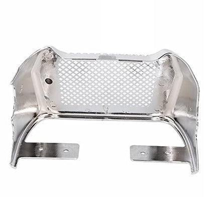 Chrome Oil Cooler Cover Case with Bracket for Harley Touring Road King FLHR Street Glide FLHX Road Glide FLHXS FLTRX FLTRXS 2017-2023 - color: Chrome