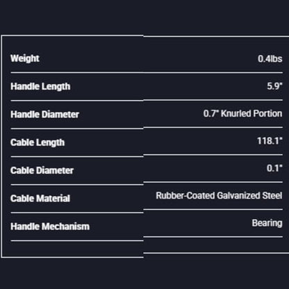 Rep Fitness Speed Ropes - Adjustable and Cable Speed Ropes for Conditioning and Double Unders - color: B: SilverHandles