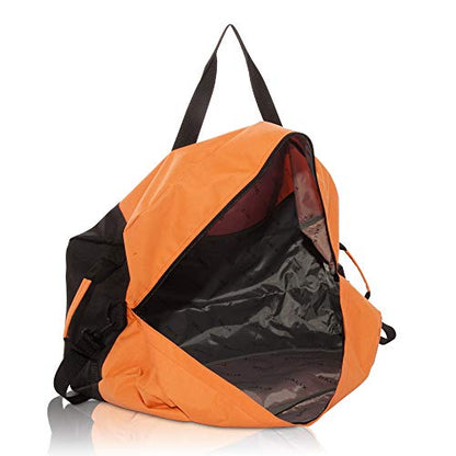 DALIX 25" Big Adventure Large Gym Sports Duffle Bag (Black Grey Navy Blue Red Camo) - color: Orange