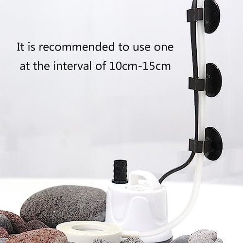 5pcs Aquarium Suction Cup Clip Fish Tube Hose Power Cord Buckle Wire Suction Cups Aquarium Accessories