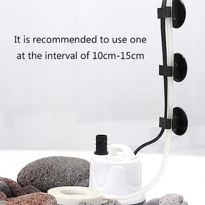 5pcs Aquarium Suction Cup Clip Fish Tube Hose Power Cord Buckle Wire Suction Cups Aquarium Accessories