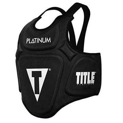 TITLE Boxing Platinum Prolific Body Protector - Black Boxing Body Pad