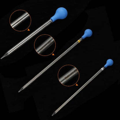 PATIKIL Graduated Dropper Pipettes Kit, 3 Pack 10ml/20ml/25ml Borosilicate Glass Pipette with Rubber Squeeze Bulb for Transfer Liquid for Lab, Chemistry - size: 10ml/20ml/25ml