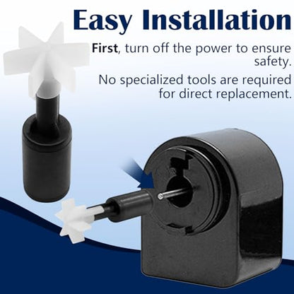 Big Peng A636 Aquarium Impeller Assembly Compatible with Aquaclear 70 (A615) Power Filter Fish Tank Filter Systems