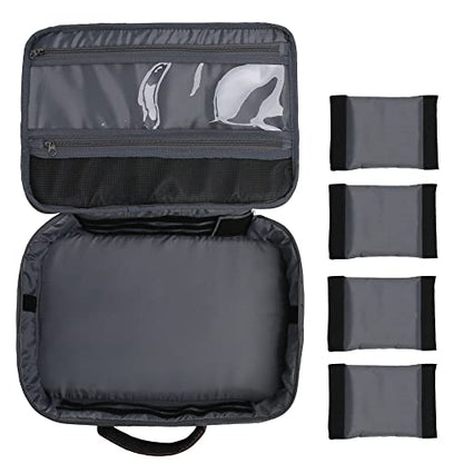 Fishing Reel Case – Travel Storage Bag with Adjustable Compartments for Fly Reels, Spinning Reels, Baitcasting Reel & Fishing Gear