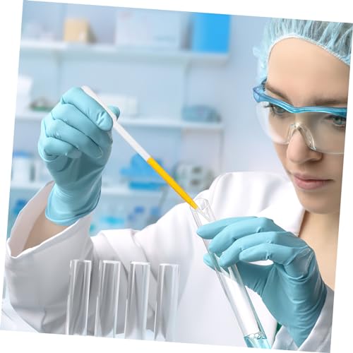 100pcs Plastic Dropper Pipettes Transfer Pipettes for Aquarium Feeding Graduated Dropping Read Scale Laboratory and Classroom Use