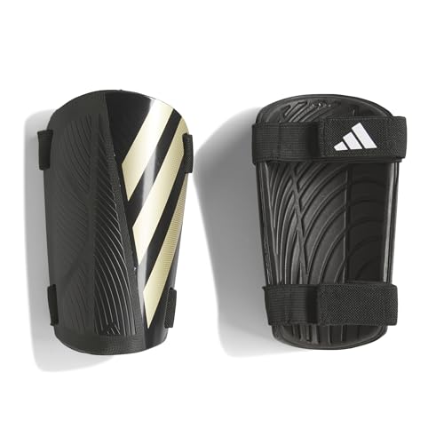 adidas Unisex Adult Tiro Soccer Shin Guards - color: Black/Gold Metallic/White/Training, size: Medium
