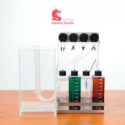 Chihiros Dosing Tube Holder - Transparent Aquarium Tube Holder - Easy to Use, Reliable