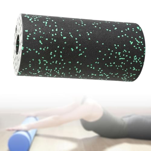 Yiju Hollow Foam Roller 12 Inch for Post Workout Stretching and Massage, Green - color: Green