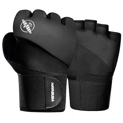 Hayabusa Elite Quick Wraps - Boxing & Martial Arts Hand Wraps - Black - size: X-Small