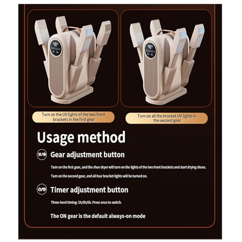 Boxing Glove Dryer 360° without dead angles, 4 times stronger wind speed Shoe Dryers for Sneakers For Sneakers, Shoes, Gloves