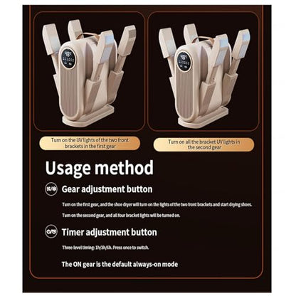 Boxing Glove Dryer 360° without dead angles, 4 times stronger wind speed Shoe Dryers for Sneakers For Sneakers, Shoes, Gloves