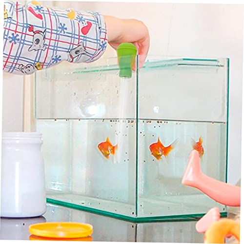 BESPORTBLE 7pcs Fish Tank Cleaning Tools Set Small Pool Net Skimmer Magnet Cleaner for Aquarium Aquascaping Spatula Brush Tweezers Kit Random Color