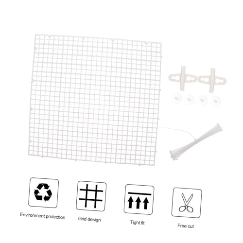 ibasenice 1set Aquarium Grid Divider Fish Tank Isolation Panel for Fish Survival Cups for Breeding and Aquariums