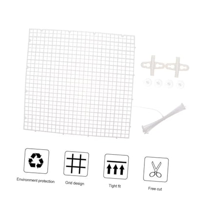 ibasenice 1set Aquarium Grid Divider Fish Tank Isolation Panel for Fish Survival Cups for Breeding and Aquariums
