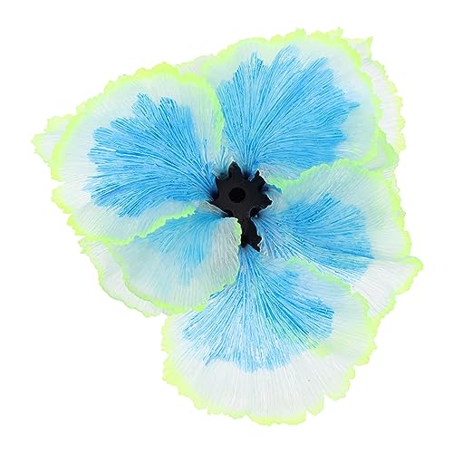 Happyyami Artificial Aquatic Plant Ornament for Fish Tank Decoration Realistic Silicone Water Plant Adornment for Aquarium Landscape Office and Home Fish Tank Accessory