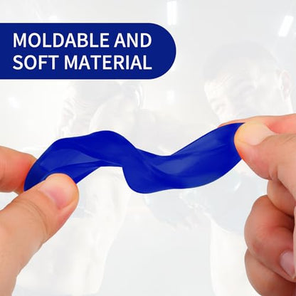 Kathfly 50 Pcs Football Mouth Guards Bulk Sports Mouthpieces - color: Dark Blue