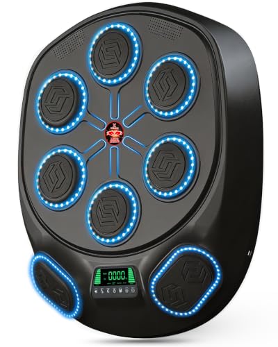 Smart Music Boxing Machine | 8 Target&Interactive Punching Trainer