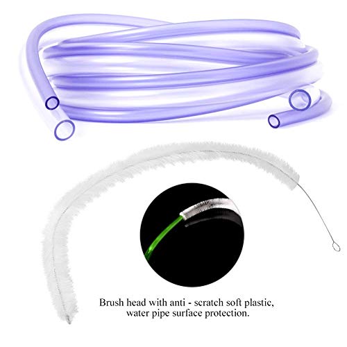 Zerodis Fish Hose Cleaning Brush, Aquarium Pipe Tube Brush Cleaner Flexible Easy to Use Practical Cleaning Kit