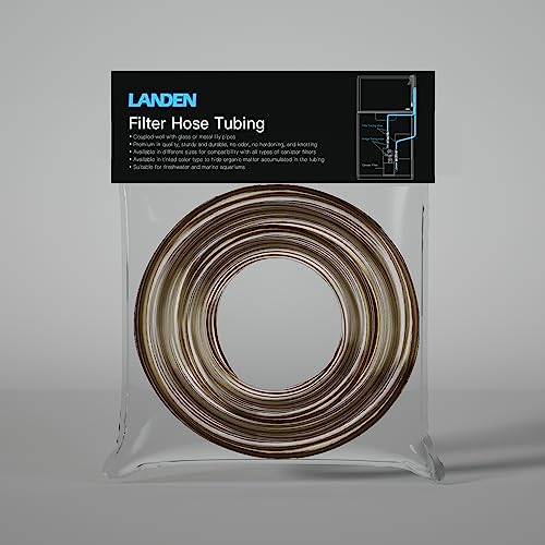 Filter Hose Tubing for Aquarium Filter System, Connecting Canister Filter and Lily Pipe, PVC, Tinted Hose, 16/22mm 11.5ft (3.5m) - size: ID/OD=16/22mm