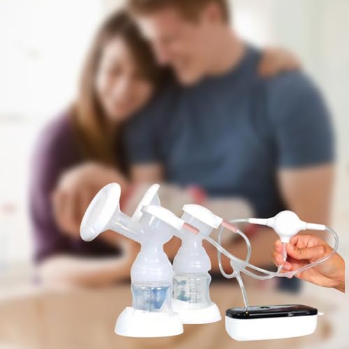 Replacement Tubing Compatible with BabyBuddha Breast Pump Replacemenet Parts Breast Pump Tubing Breast with Connector, Breast Pump Accessories