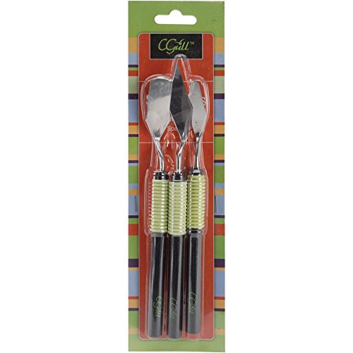 Cgull Spatula Kit 3/Pkg-Black