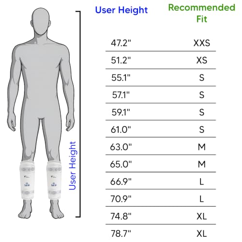 DAEDO WT Recognized Taekwondo Shin Guard, Officially Approved for International Competitions, Sizes S-XL, Lightweight and Durable Protection - size: X-Large