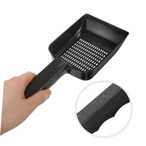GALPADA Aquarium Sand Shovel Sponge Cleaner Stand Clarifier Scrubber for Filters Tubing Turtle Vacuum Feeders Canister Water Tank Lint Black Plastic