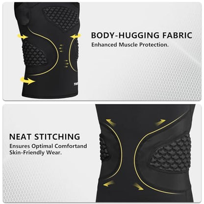 TUOY Adult Rib Chest Protector, New Version - Padded 5 Pads Baseball Football Lacrosse Rib Heart Sternum Guard - color: RY-black, size: Small