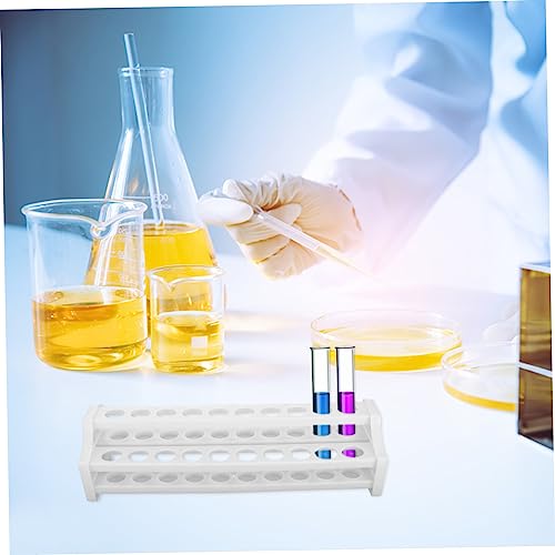 Zerodeko 5Pcs Detachable Test Tube Rack Lightweight Organizer for Test Tubes for Laboratory Testing and Food Service Portable Holder