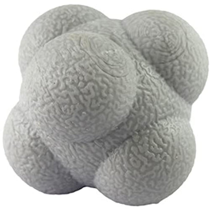 AIRLAXER Reaction Ball,Reflex Ball for Hand Eye Coordination Training,2.83 inch,Pack of 3-Blue,Yellow,Grey