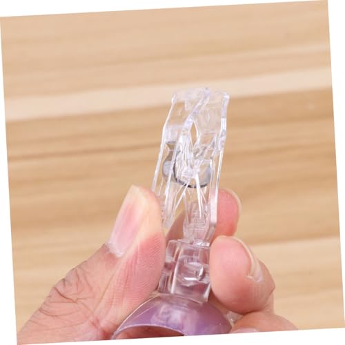 15pcs Suction Cup Clamps Feeding Tools for Fish Tank Aquarium Seaweed Clip Set Suitable for Aquatic Pets and Professional Aquarium Use