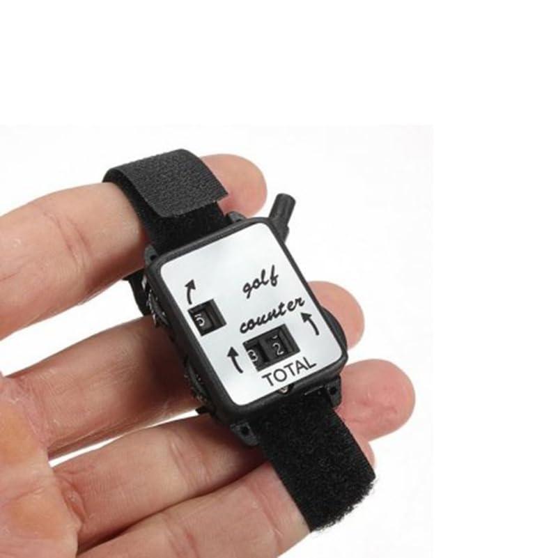 Sosoport Golf Wrist Score Counter Square Scorekeeper with Strap