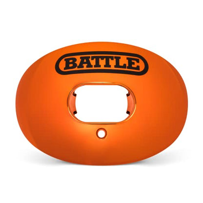 Battle Sports Chrome Oxygen Football Mouthguard - color: Orange