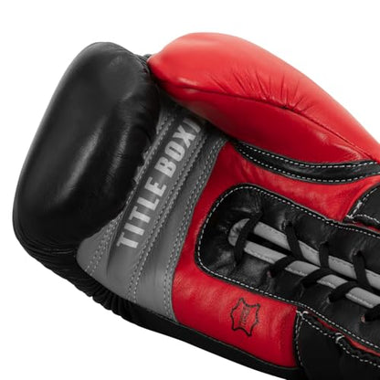TITLE Boxing Leather Enforcer Pro Sparring Boxing Gloves - size: 14 oz
