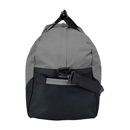 DALIX 25" Big Adventure Large Gym Sports Duffle Bag (Black Grey Navy Blue Red Camo) - color: Gray