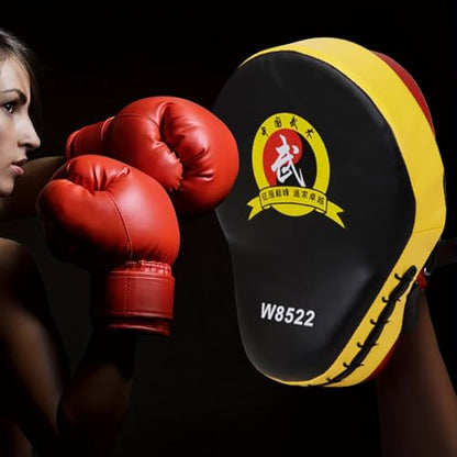 Punching Pads Boxing Target Training Equipment Practice Competition | Sparring Pads Competition Equipment for Gym Home Fitness Adults Kids Boxing Sparring Pads Punching Mitts Training Equipment - color: Yellow