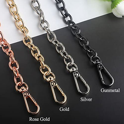 Beaulegan Purse Chain Strap Replacement, 51 inches Gold - color: Gold