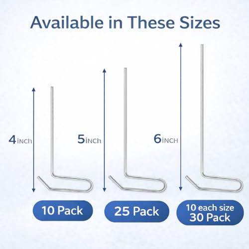 Galvanized Rhizome Clip for Clay Pot 6 inch 25 Pack - size: 6 Inch
