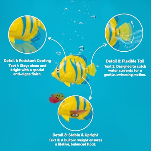 7pcs, Floating, Plastic, Tropical Fish, Aquarium Decoration