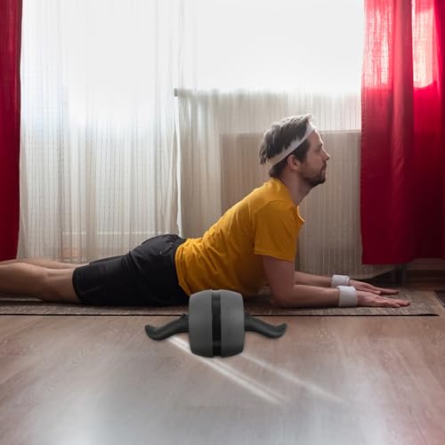 DECHOUS Ab Roller Wheel, Automatic Rebound, Core Exercise Equipment | Durable Fitness Roller for Abdominal Training Home Gym Workout Men Women Core Strength Exercise Equipment