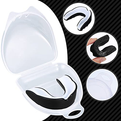 Frienda Adult Mouth Guards for Sports with Case - color: Simple Color