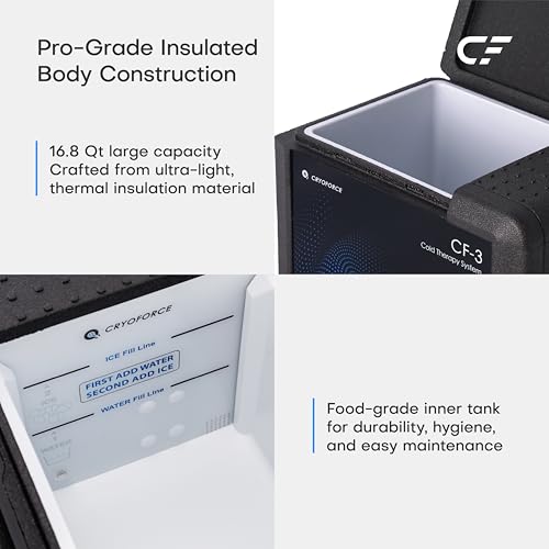 CF-3 Pro Cold Therapy Machine, Ice Machine for Knee & Shoulder
