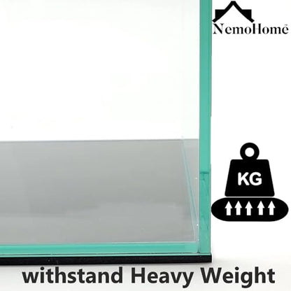 Aquarium Leveling Mat- Compressible Neoprene Foam, Water resistant, Heavy weight support, and Easy to Cut for Fish Tank Stability, Black (24x48 in) - size: 24x48 in