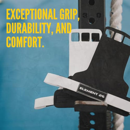 Element 26 IsoComp Hand Grips for CrossFitting and Gymnastics | Gloves for WODs, Gymnastics, Cross Training, Pull ups, Muscle ups, and Bar work, Kevlar Tactical Grips for Men and Women - size: Medium, style: Vise Grips