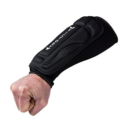Martial Arts Forearm Armor Guards - MMA - Padded Arm Sleeves - size: X-Small
