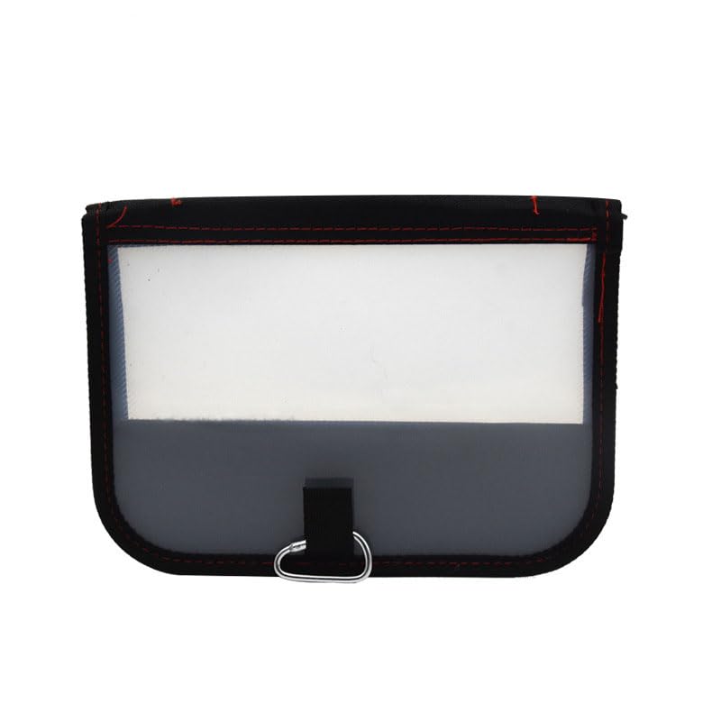 Multi-Functional Zippered Squid Fishing Gear Box with Clear View – Portable & Large Capacity (Black) - color: Black